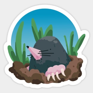 Mole Sticker